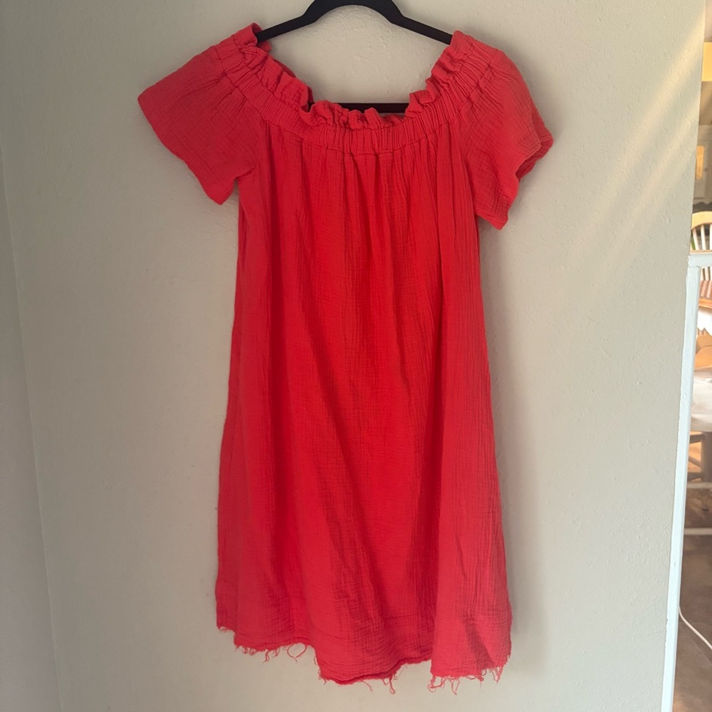 Amadi Anthropologie Maella Gauze Tunic - size S
